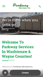 Mobile Screenshot of parkwayservices.net